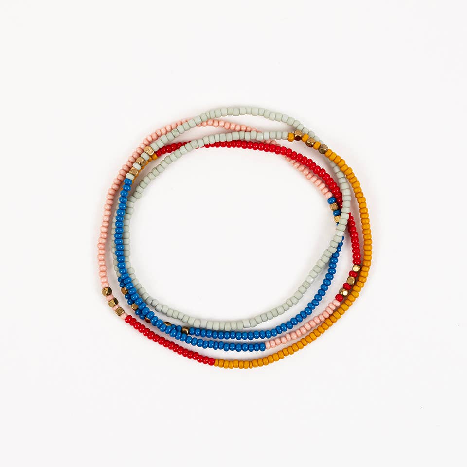 Altiplano - Wholesale Beaded/Pearl Necklace - Beaded Stretch Necklace /Wrap Bracelet3