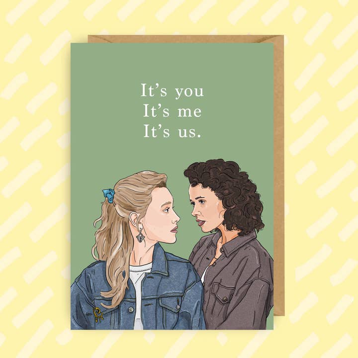 Cartão de aniversário lésbico A Assombração de Bly Manor | Dani por atacado de The Queer Store