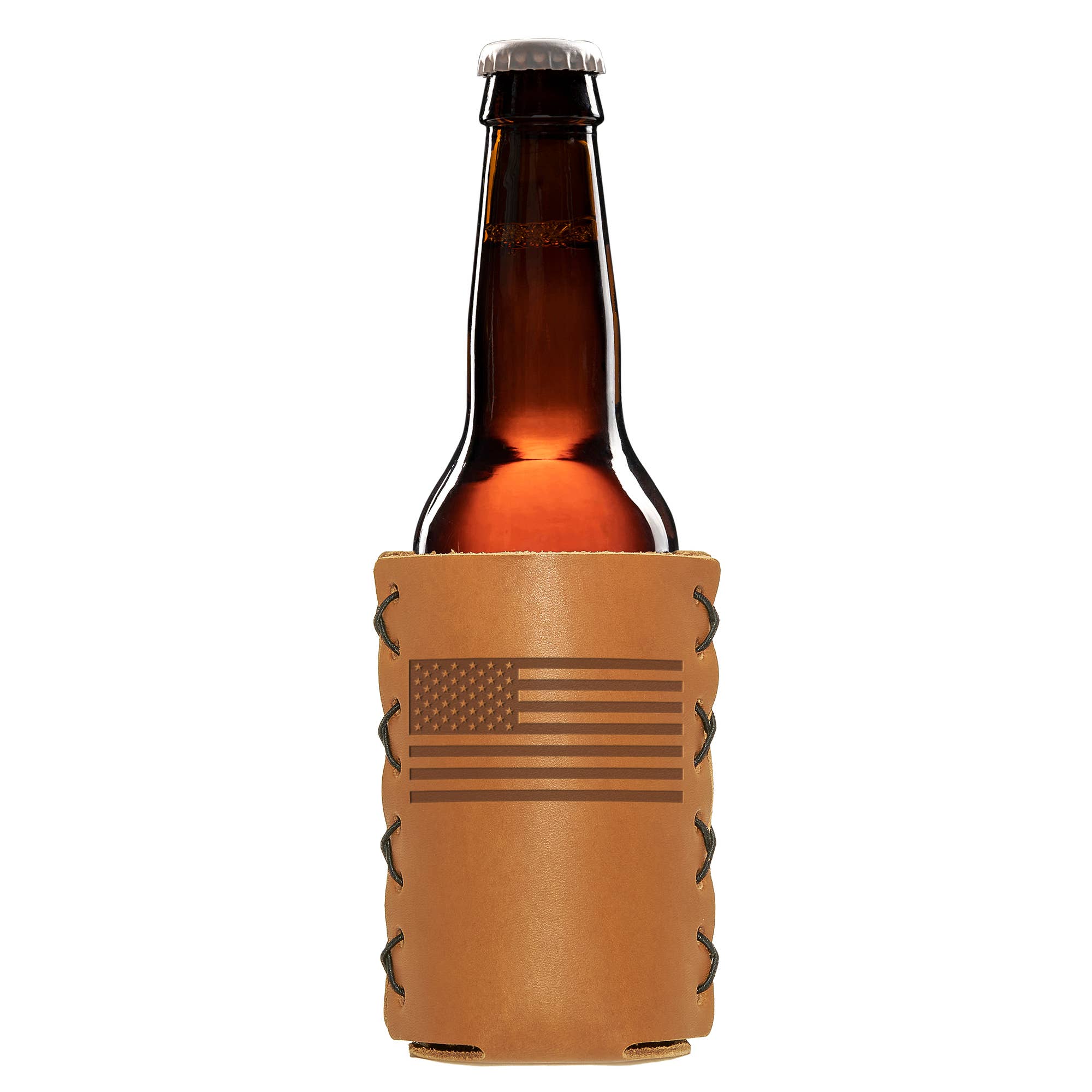 Oowee Products – Engroshandel Drikkedunke – Detailklar Pick-A-Logo Læder Langhals Flaskeholder12