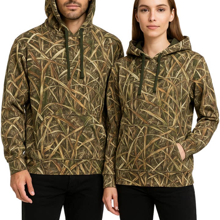 Camisola com Capuz Unissexo Mossy Oak-Shadow Grass Blades por atacado de Mashh Gear