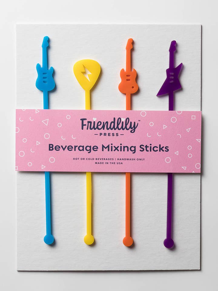 Guitars Acrylic Collection for wholesale by Friendlily Press