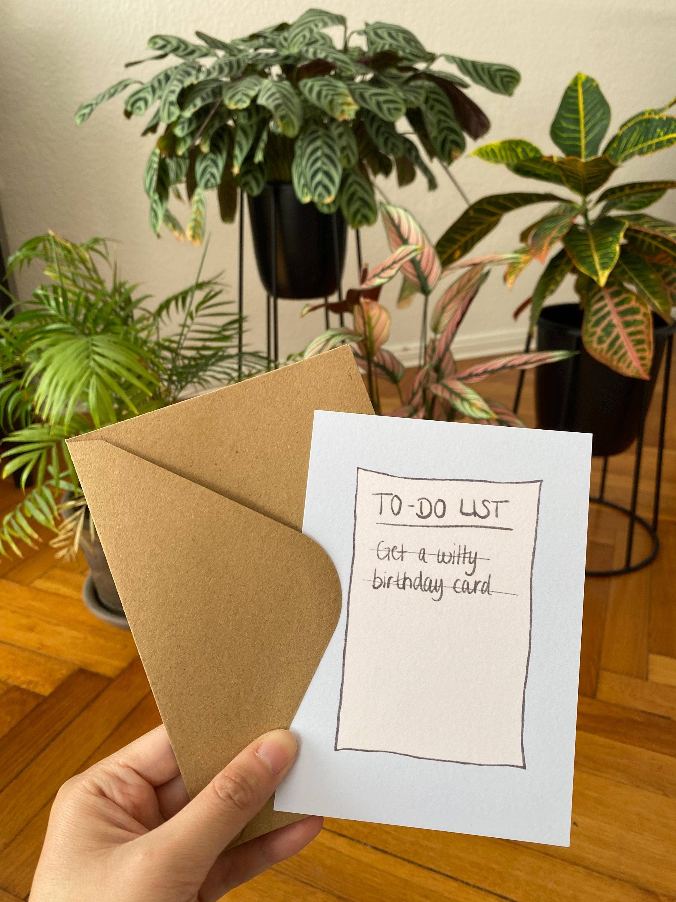 Chumi Studio - Wholesale Birthday Card - Witty Minimalist Birthday Greeting Card with Envelope0