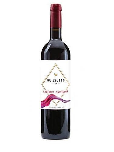Cabernet Sauvignon Guiltlesswines - ABV 0% pour la vente par Guiltlesswines Cabernet Sauvignon non alcoholic wine