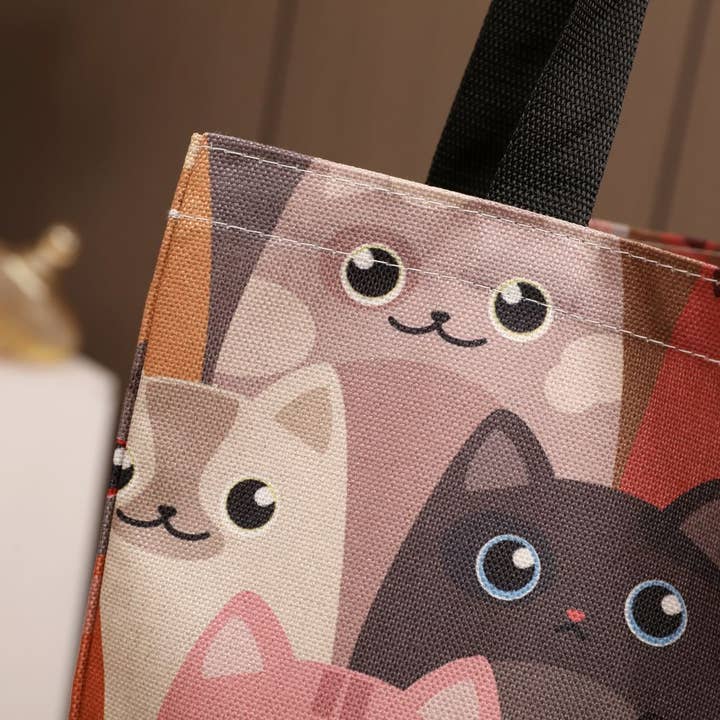 Ashlen - Wholesale Tote Bag - Women's - CUTE CAT TOTE BAGS4