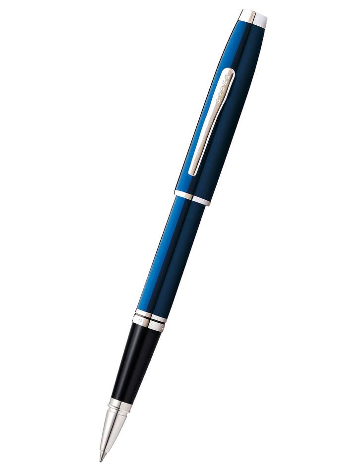 Coventry Blue Lacquer Rollerball Pen for wholesale by A. T. Cross