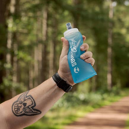 Summit Crazy blød flaske 500 ml med bred åbning - blå for engroshandel hos RoamNorth