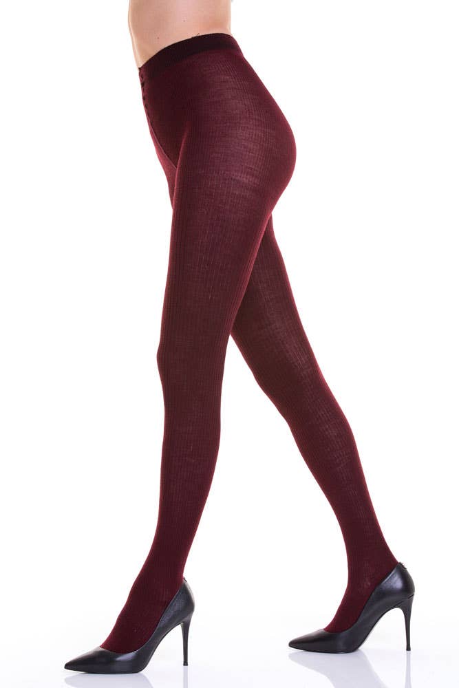 SANGIACOMO - Wholesale Tights - Women's - WOOL CARESS Women's Covering Ribbed Tights 150 Denari8