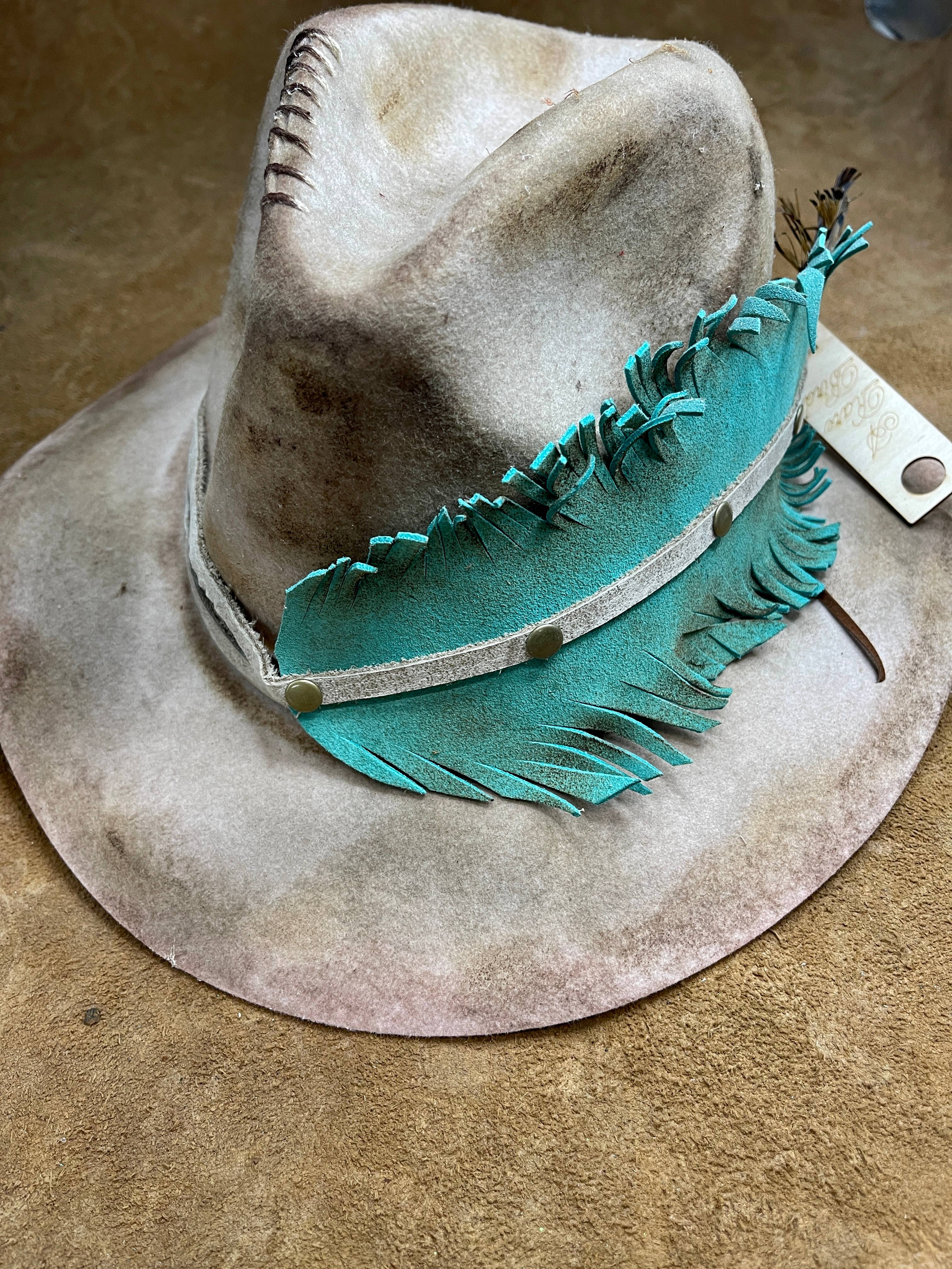Stellar Western Feather Cowboy Hat Band for Men Women Natural Feather