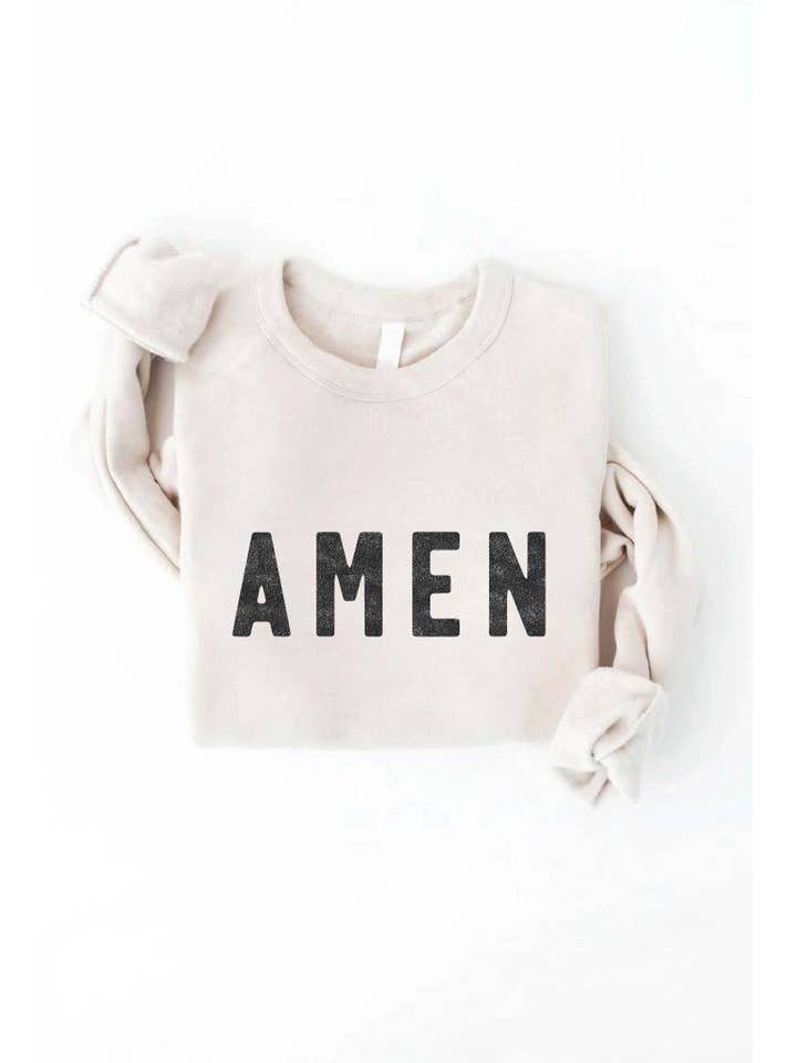 OAT COLLECTIVE – wholesale Graphic sweatshirt – Women’s – AMEN Graphic Sweatshirt14