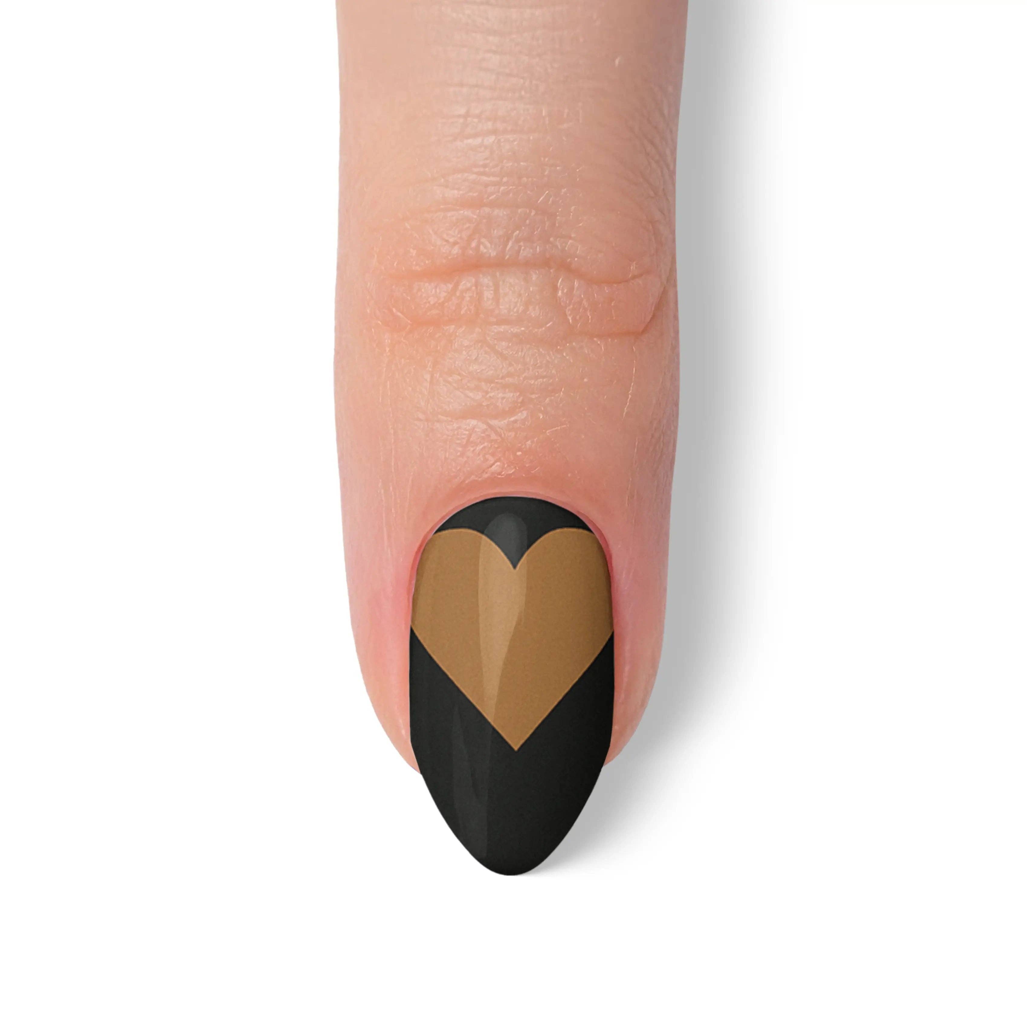 FYNE BODY - Wholesale Press-on/fake nails - Midnight Sunbeam Black Summer Press-On Nails5