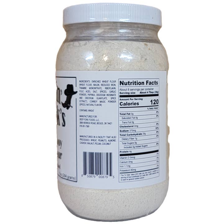 Deep Fork Foods - Wholesale Dried Spice Mix - Jumpin' Jack's Classic Cowboy Seasoned Flour