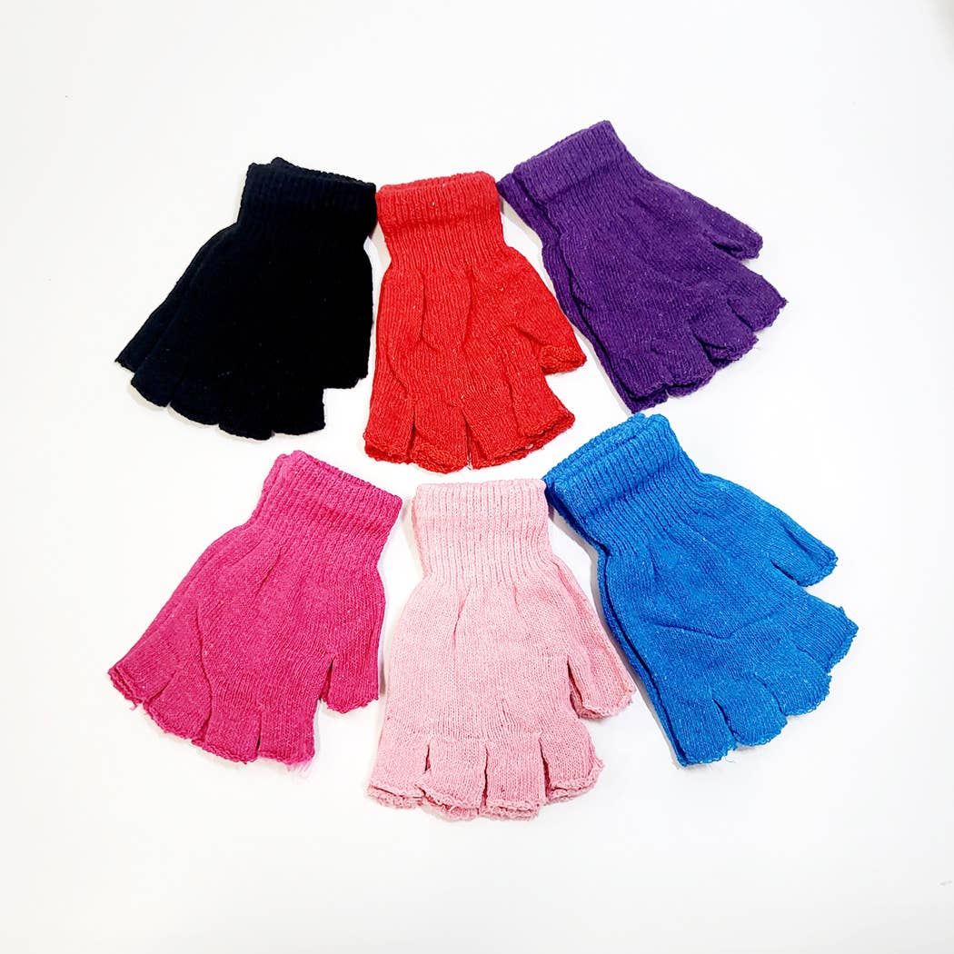 Couleurs assorties Gants unisexes sans doigts pour adultes en vente sur Faire