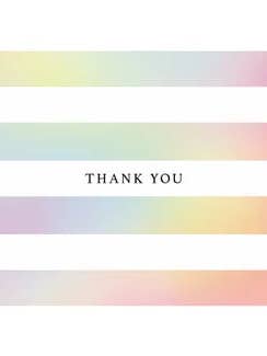 Spectrum Thank You Cards for wholesale by MelissaRae Wholesale