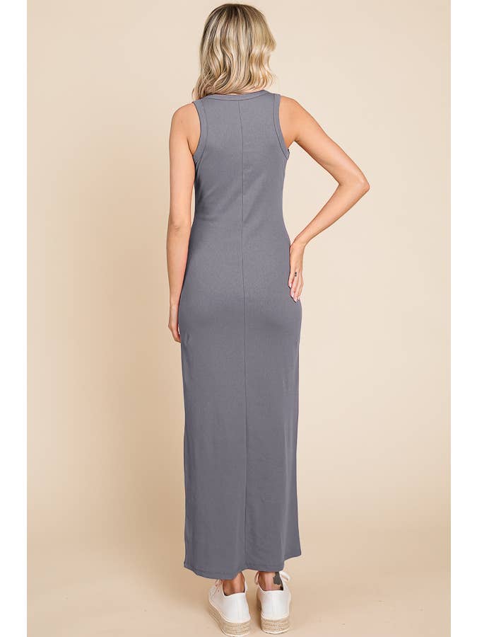 Culture Code - Wholesale Dress - Women's - CRD1616 - SCOOP NECK TANK MAXI DRESS10