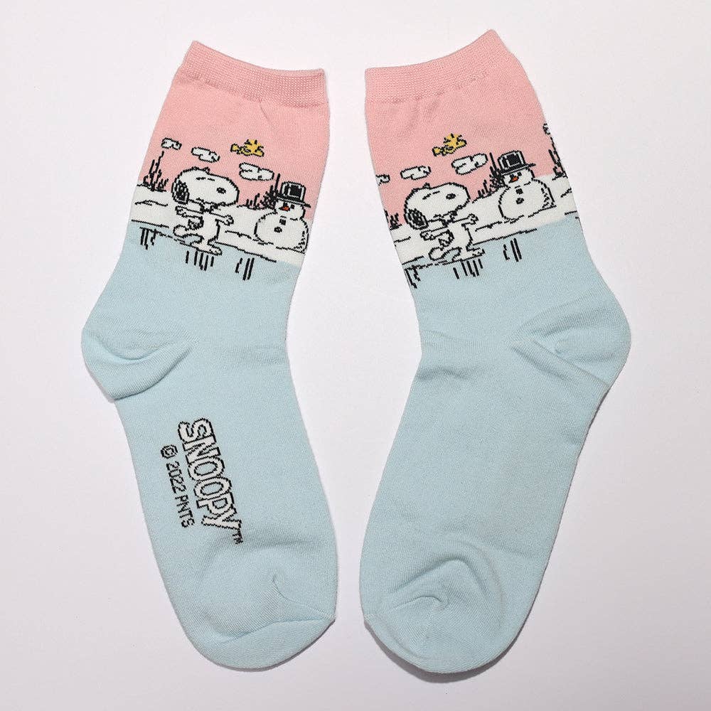 K-Wonderland - Vente Chaussettes – unisexe - Chaussettes de Noël à personnages Snoopy Peanuts3