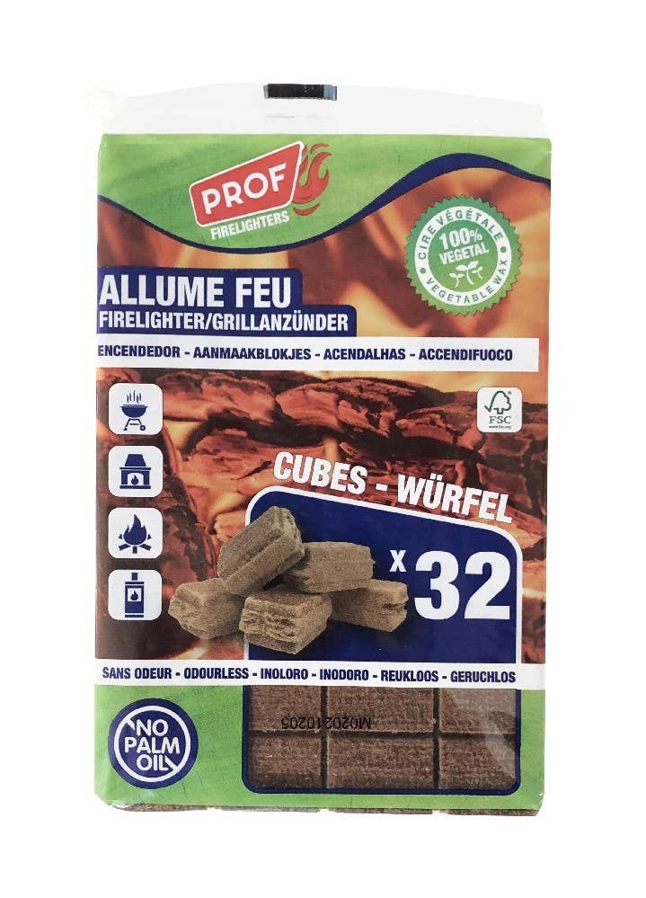 PROF – wholesale Lighter – PROF 32 compressed natural firelighter0