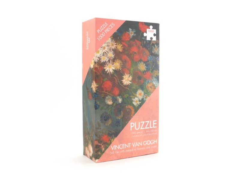 MUSEUM WEBSHOP - Wholesale Puzzle - Adult - Puzzle, 1000 Pieces, Vincent van Gogh, Vase With Flowers