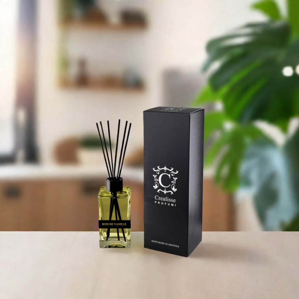 Crealisse Profumi – wholesale Doftpinnar – Doft för hemmet Bois De Vanille - Kub1