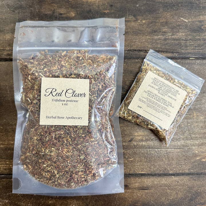 Herbal Rose Apothecary - Wholesale Loose Tea - Red Clover herb3