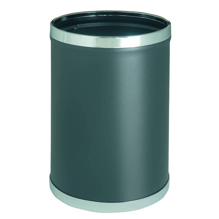 MEDEL OFFICE - Wholesale Trashcan/Trash Bin - 12L Multipurpose Black Metal Bin for Office