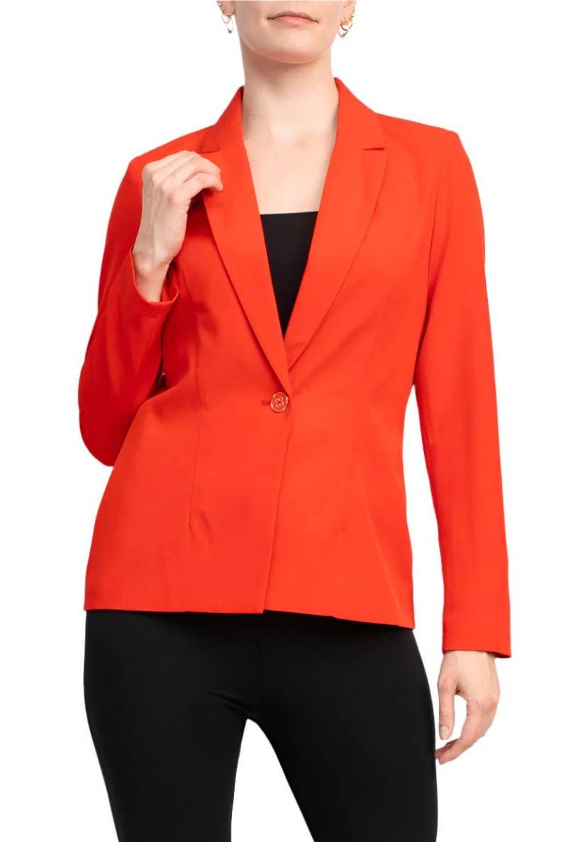 Immediate Apparel - Wholesale Blazer - Women's - Nanette Lepore Notch Lapel Nolita Stretch Blazer2