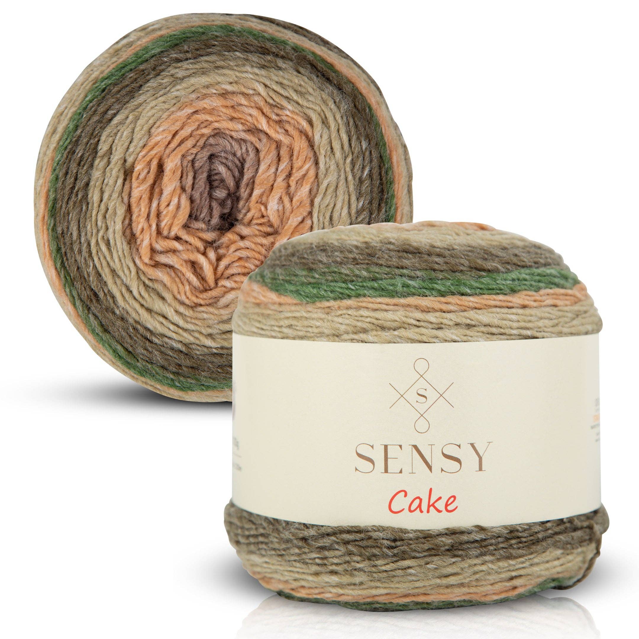Sensy - Vente Fils à tricoter - Fil à gâteau Sensy, 5,3 oz, 525 mètres, calibre 3 léger12