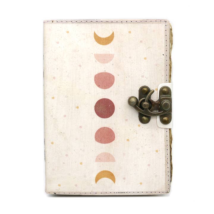 Moon Phases Blank Leather Journal (5 x 7 in.) and other Purchase Wholesale moon phase journal. Free Returns & Net 60 Terms on Faire trending on Faire.