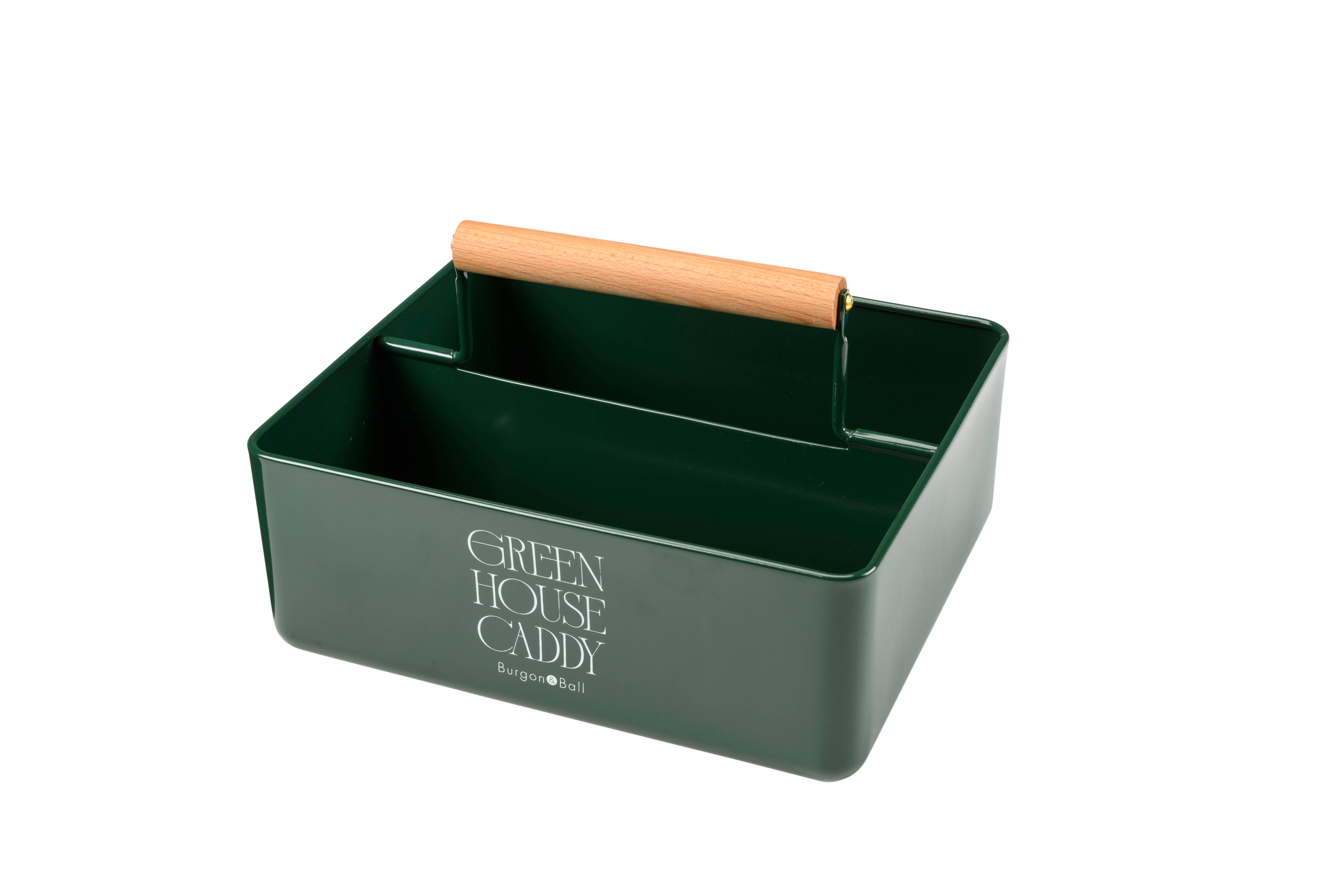 Burgon and Ball – wholesale Garden tool – NEW Greenhouse Caddy - Heritage Green FSC 100%3