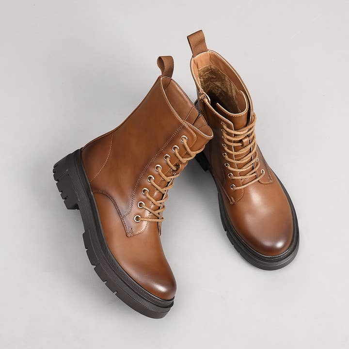 A2358 Botins estilo combate 8 pares de ilhós por atacado de Top Staka