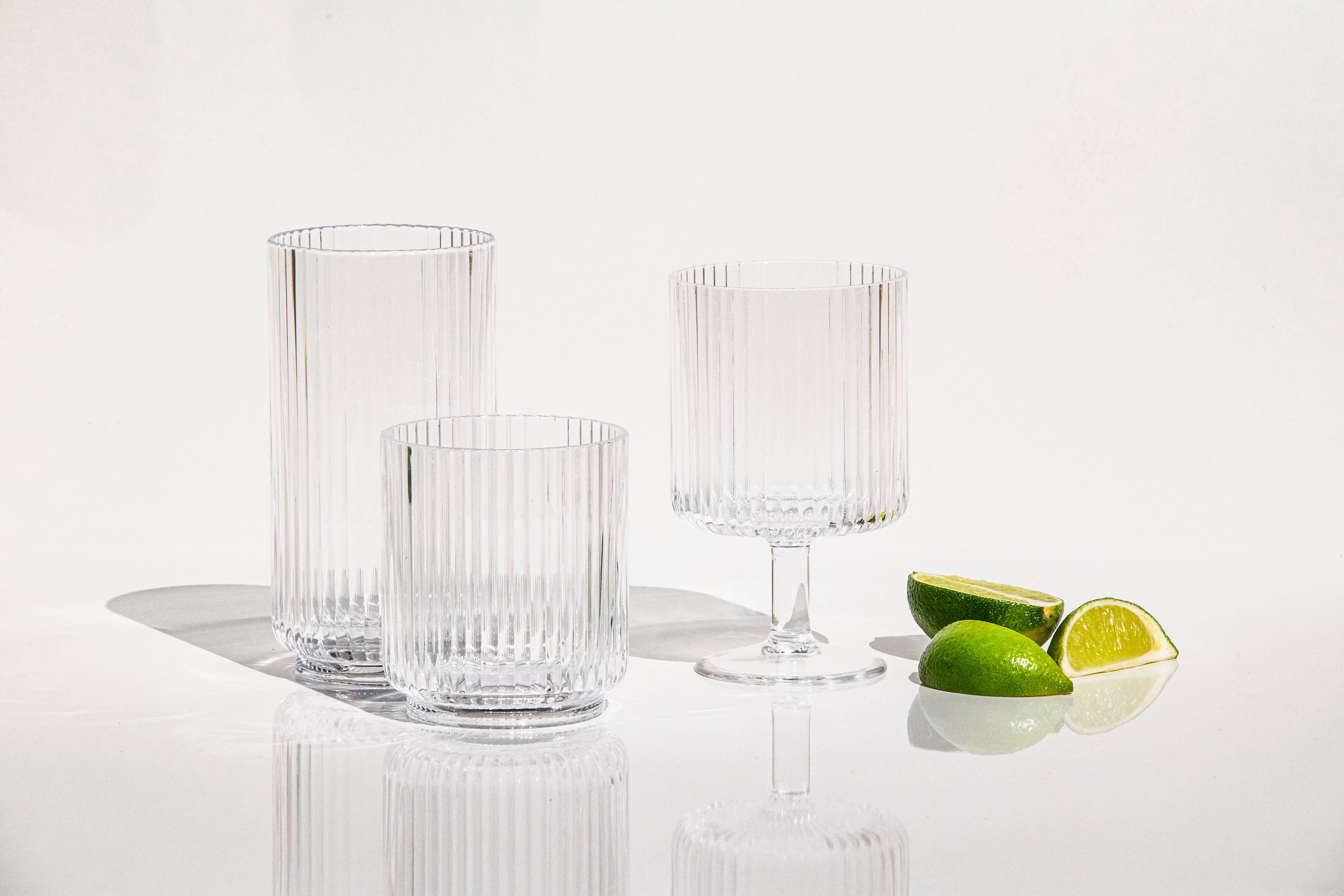 Abode Homewares by TarHong – wholesale Drinking glass/cup – Mesa DOF Shatterproof Plastic BPA Free Drinkware Collection4