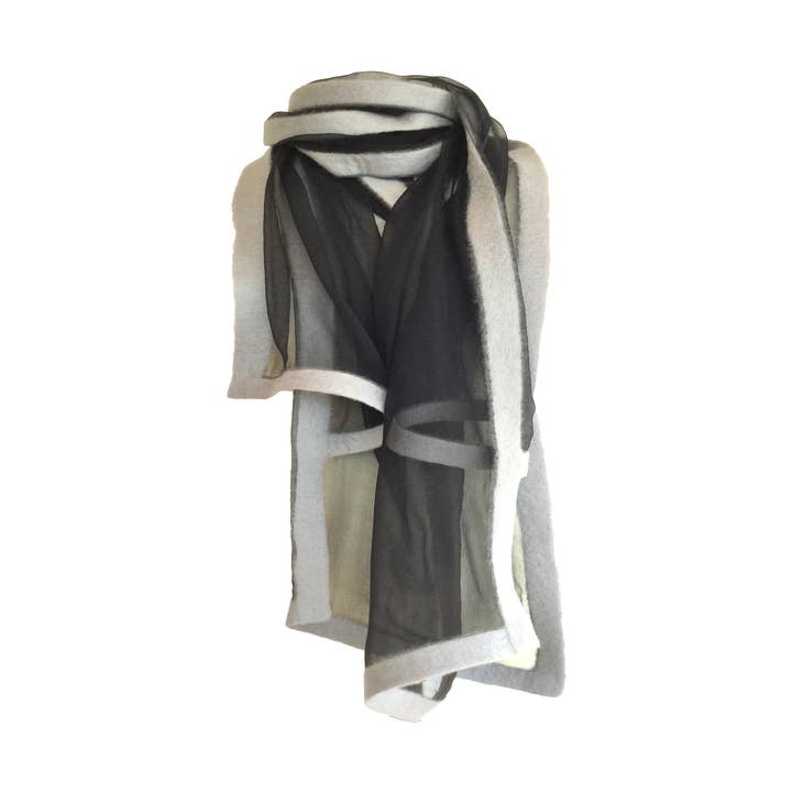 Scarf Krems black for wholesale by austriandesign.at