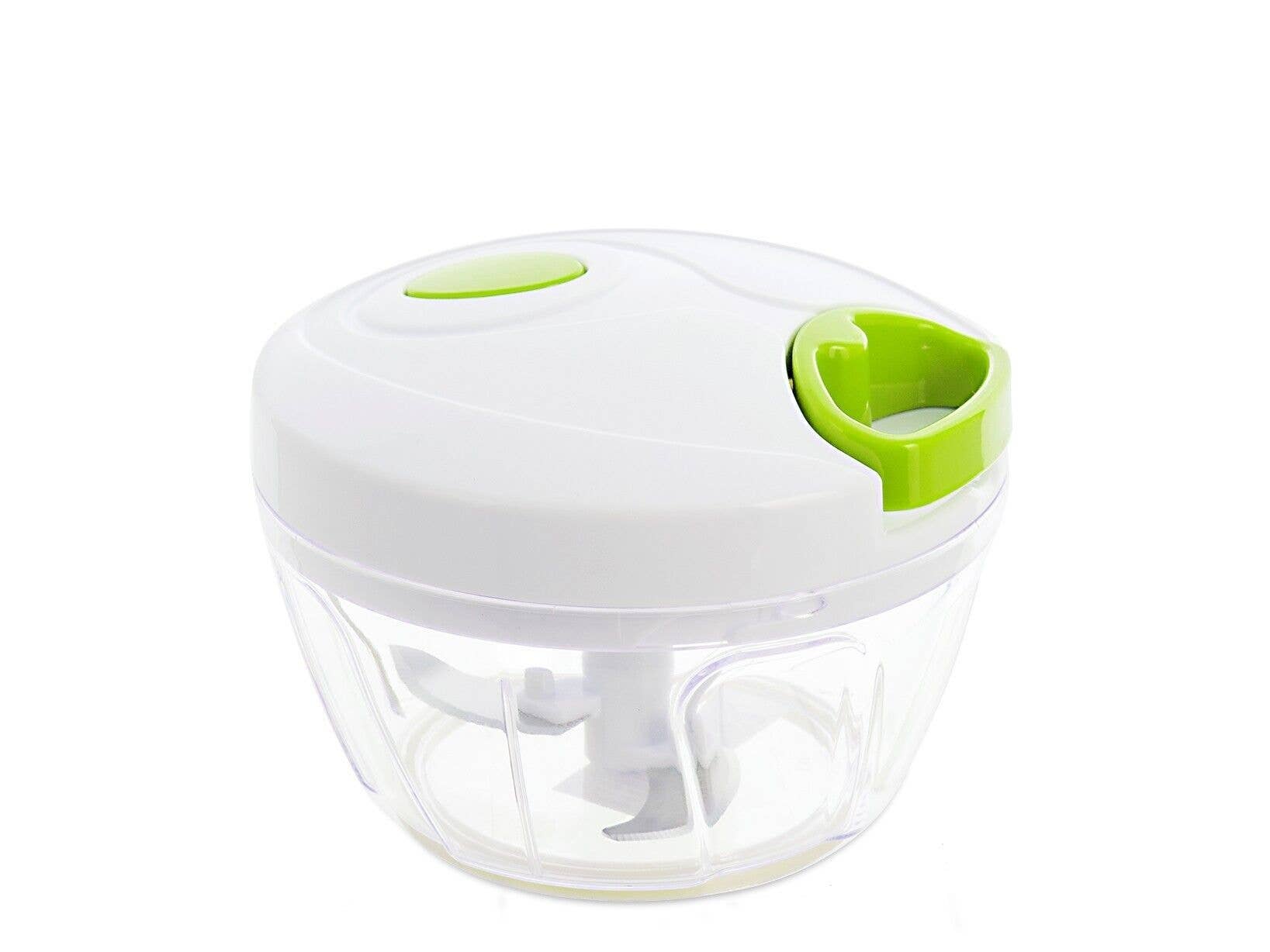 H&H - Wholesale Kitchen Tool/Gadget - Green Line Corded Vegetable Cutter with ABS and Stainless Steel Blades1