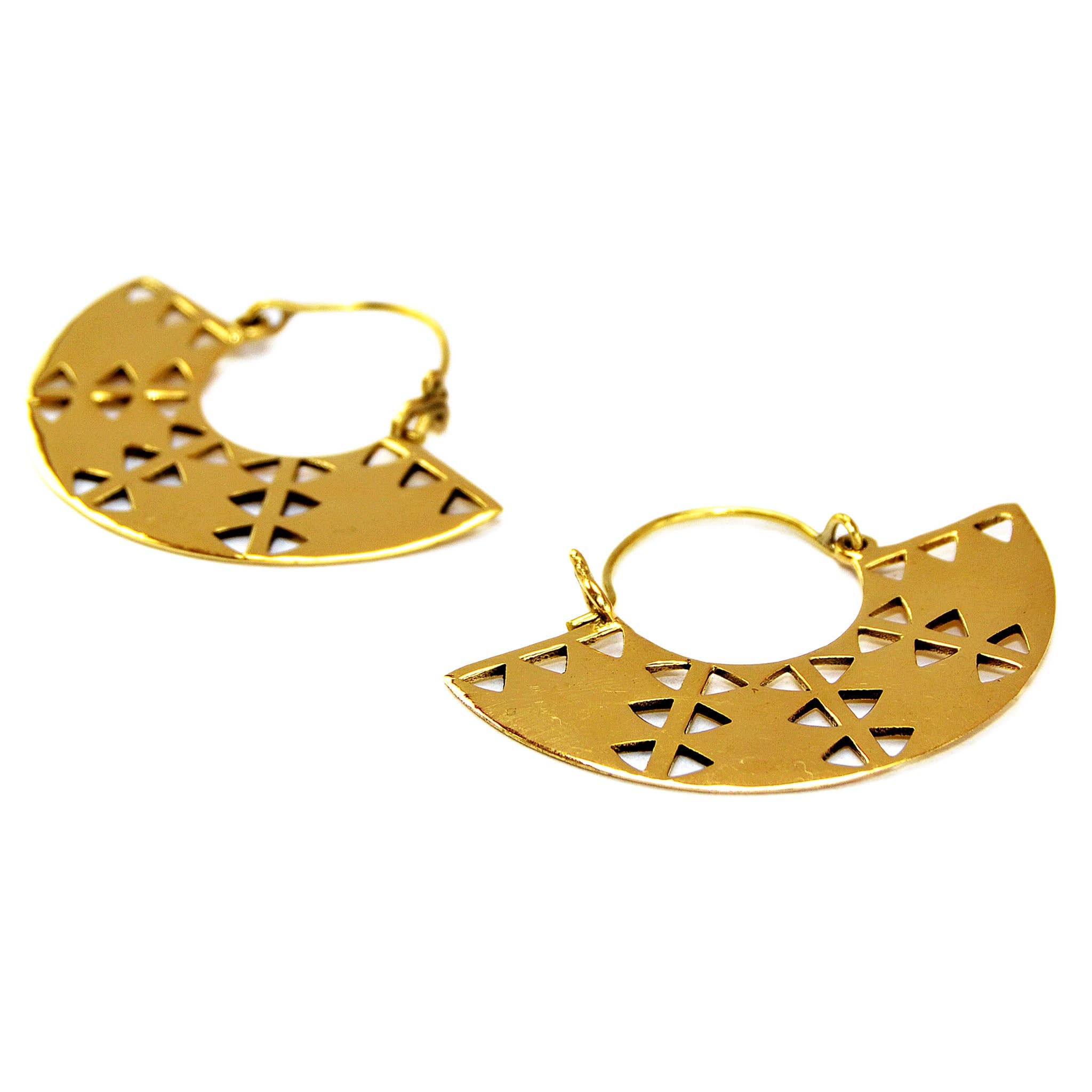 Gypsy Winds Bcn - Wholesale Hoop Earrings - Aztec Gold Earrings2