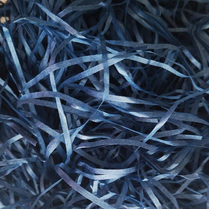 Emartbuy - Wholesale Tissue Paper - Shredded Tissue Paper for Packaging and Decor - Dark Blue