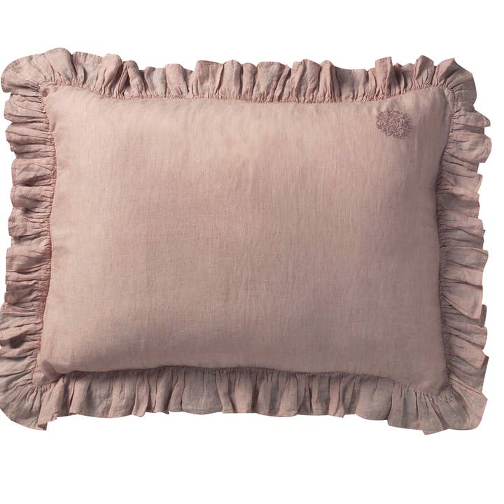 Blush Dynebetræk Sham - Standard - 20" X 26" - Rødme for engroshandel hos Orchids Lux Home