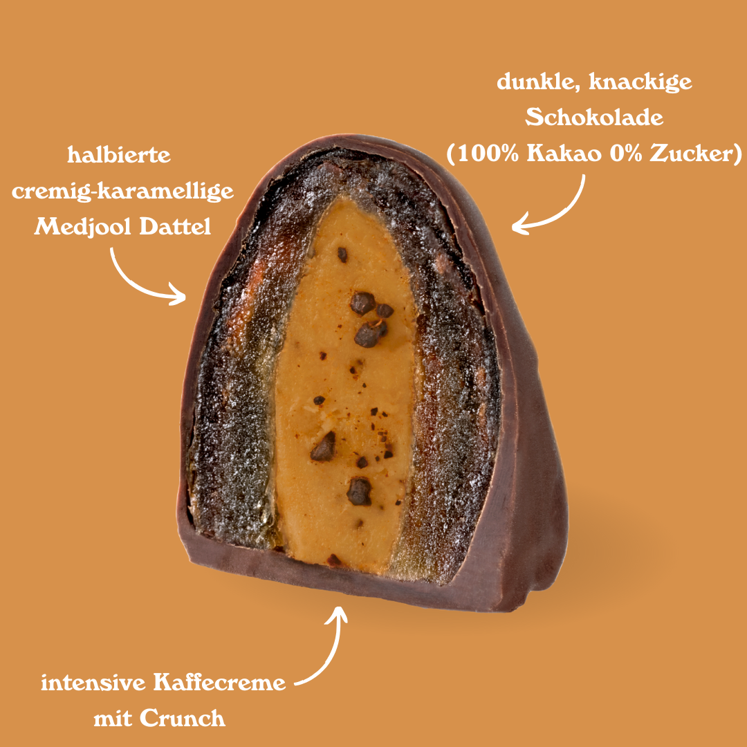 djoon - Wholesale Chocolate Covered Sweets - Date Pralines: Espresso Crunch (Organic)1