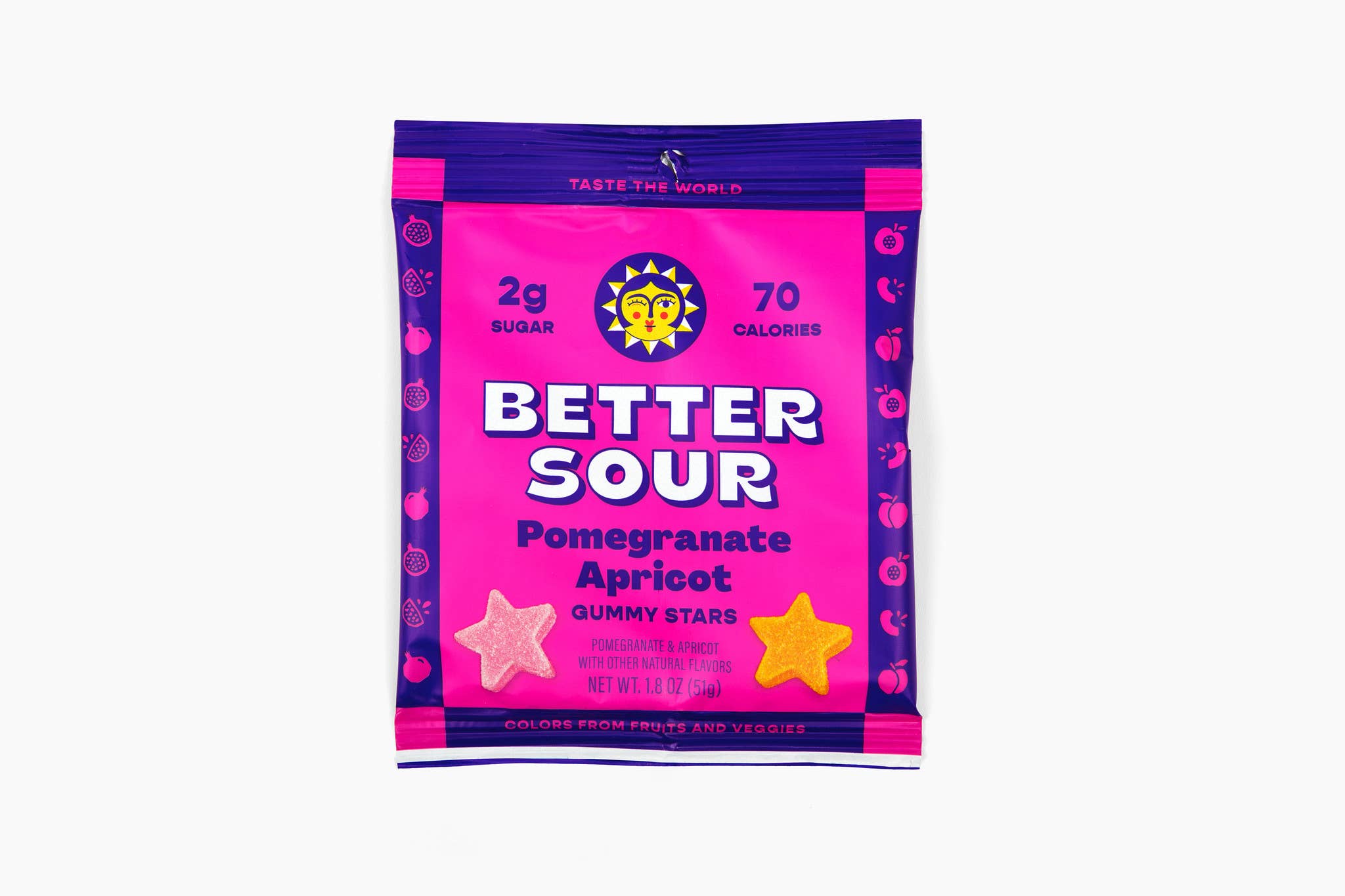 Better Sour - Wholesale Gummy - Better Sour | Pomegranate Apricot Gummy Stars2