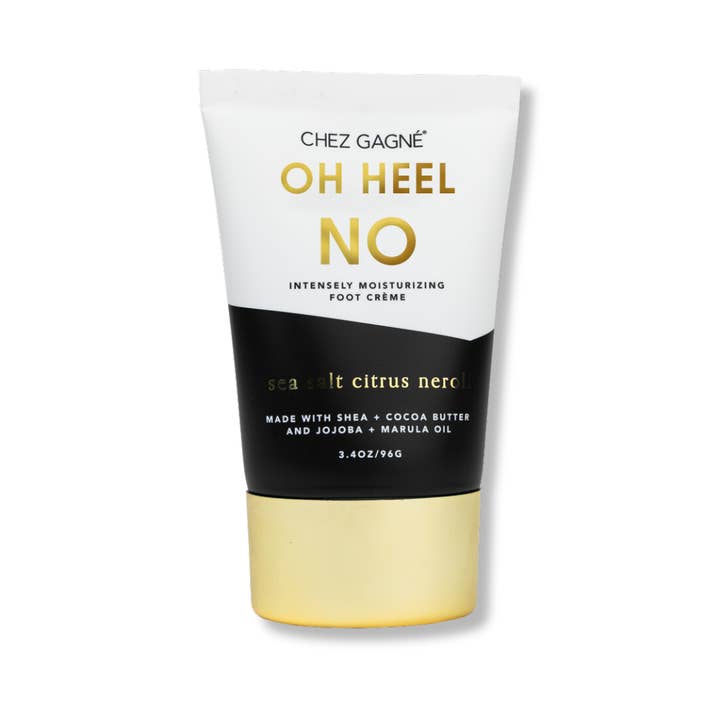 Chez Gagné - Wholesale Foot Cream - Oh Heel No - Foot Crème - Sea Salt Citrus Neroli