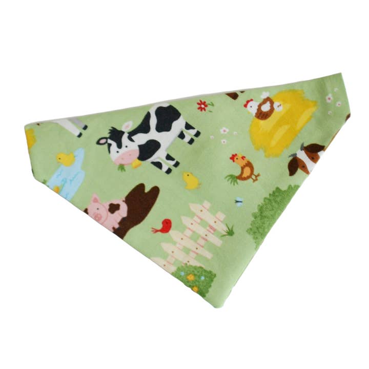 Barnyard Buddies Bandana for wholesale by Spoiled Pet Accessories