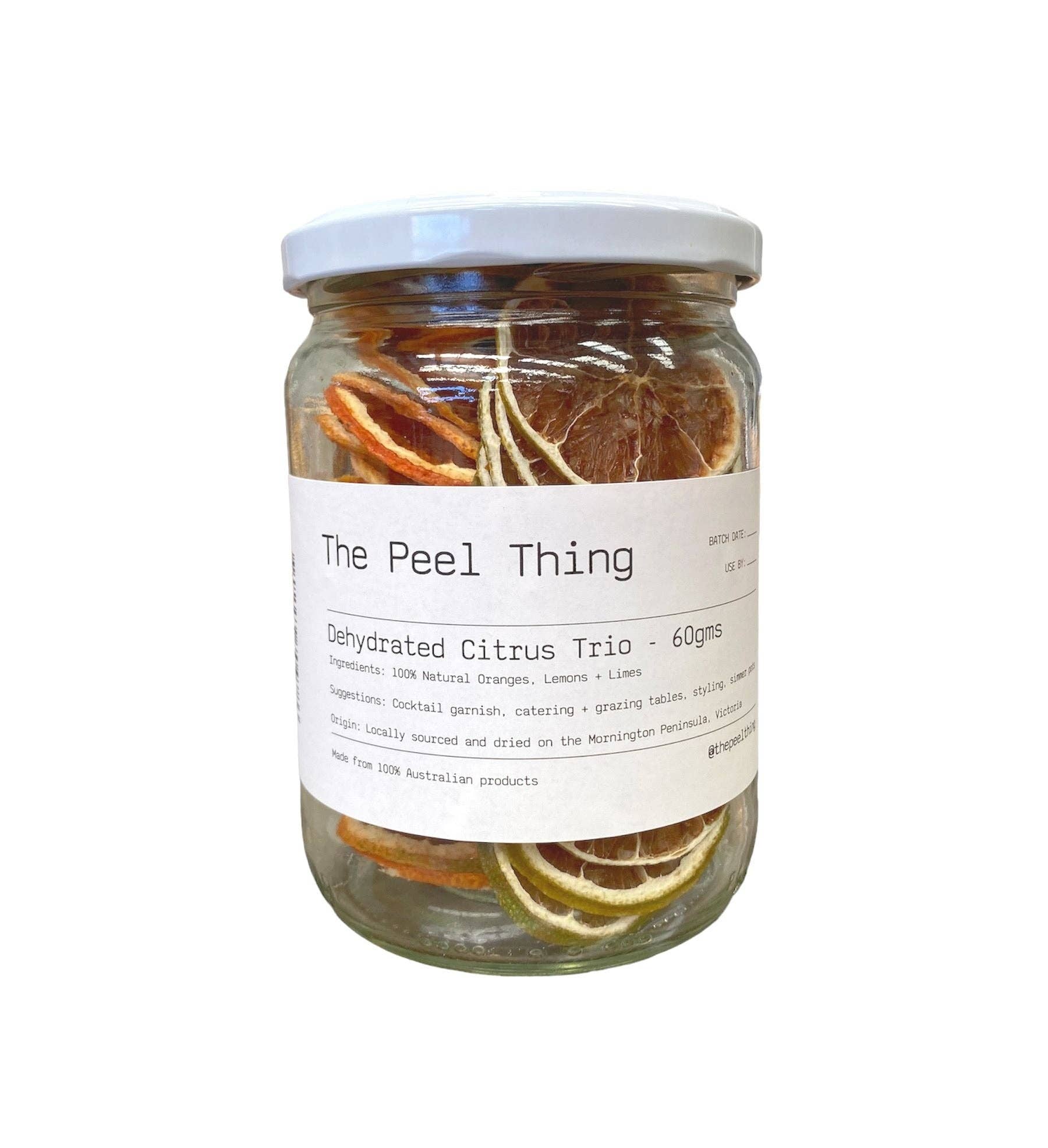 The Peel Thing - Wholesale Dried/Dehydrated Fruit - A Premium - Natural Dehydrated Citrus Trio O/L/L2
