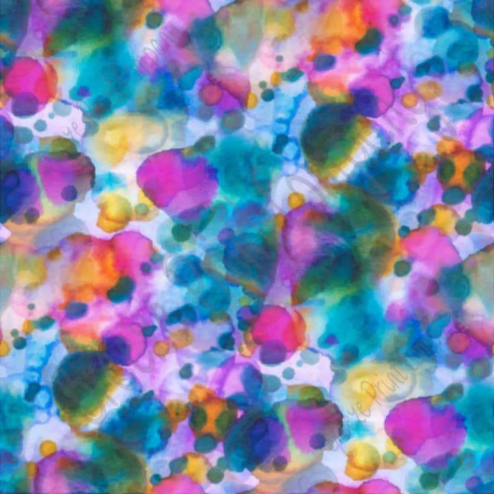 Watercolor Sublimation Pattern Sheet SWC4 for wholesale by BreezePrintCo