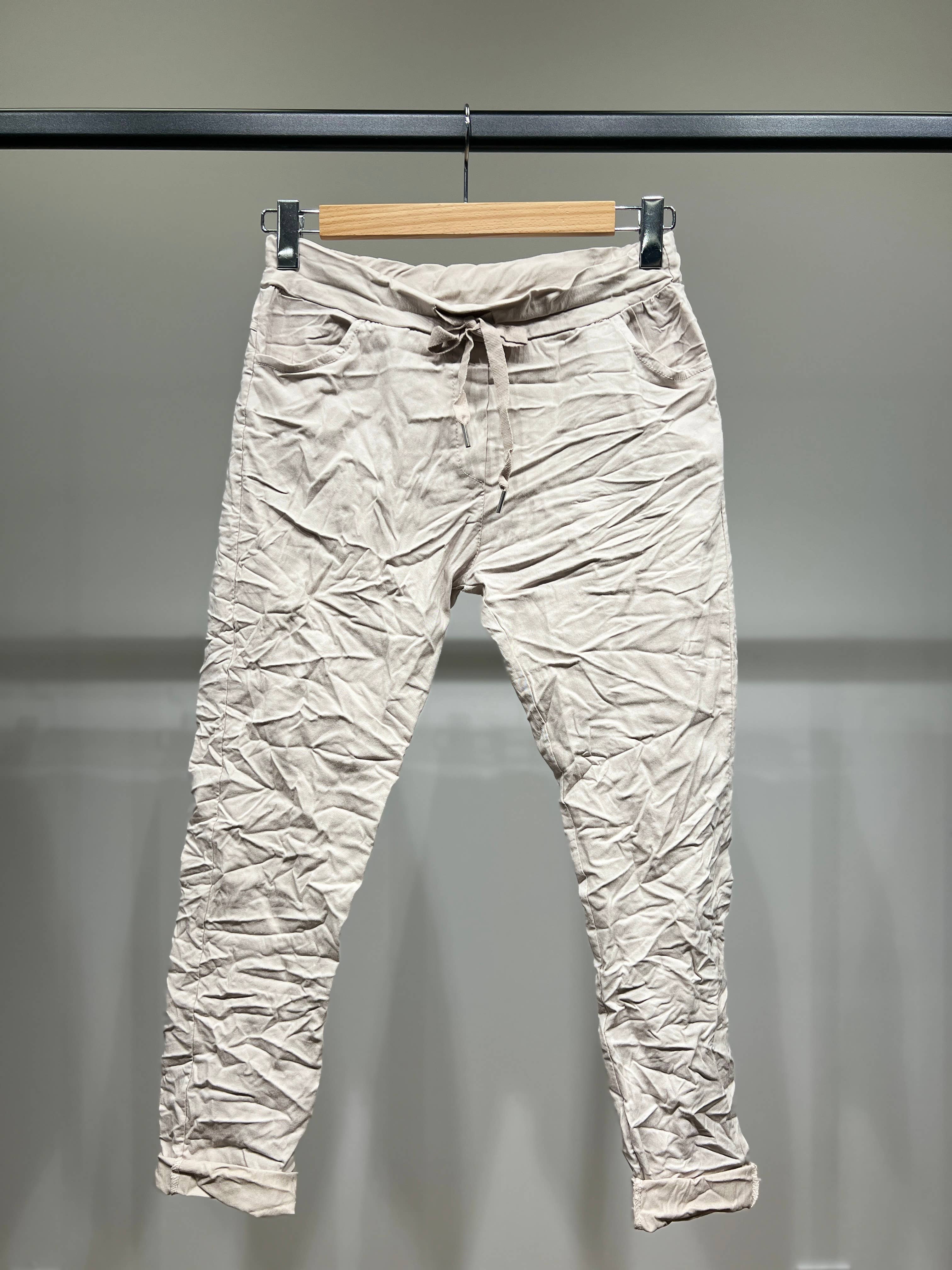 L'Emotion – wholesale Pants – Women's – Stretch Viscose Drawstring Jegging Pants2