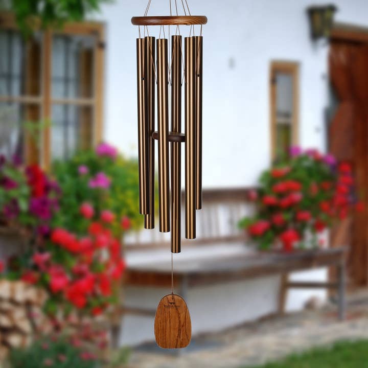 Woodstock Chimes - Wholesale Wind Chime - Amazing Grace® Chime - Large, Bronze1