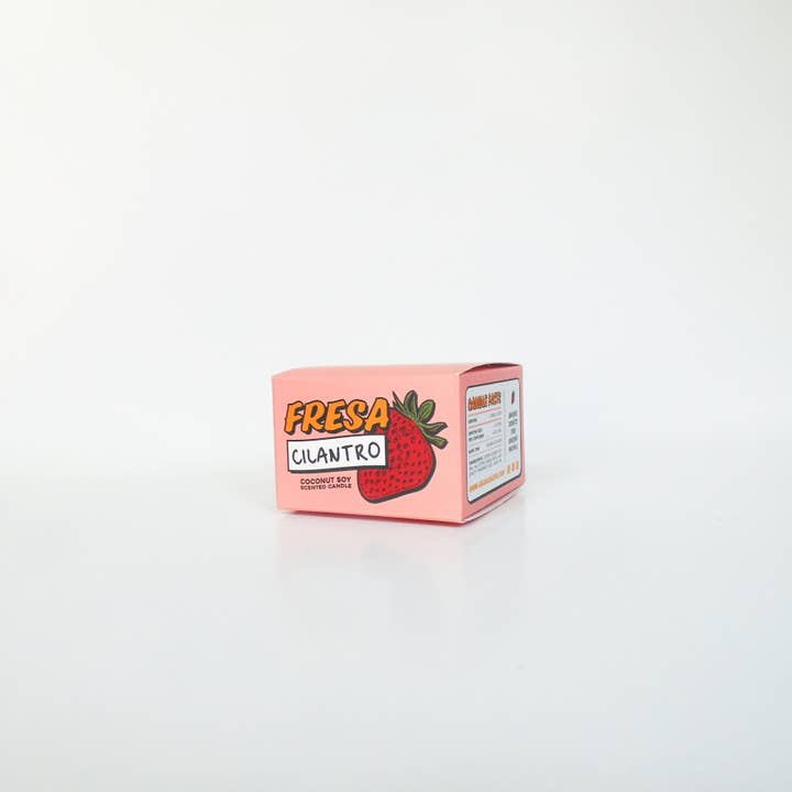 Fresa Creative - Wholesale Jar/Filled Candle - Cilantro Herb / Mini Candle / Latina + Midwest Inspired4