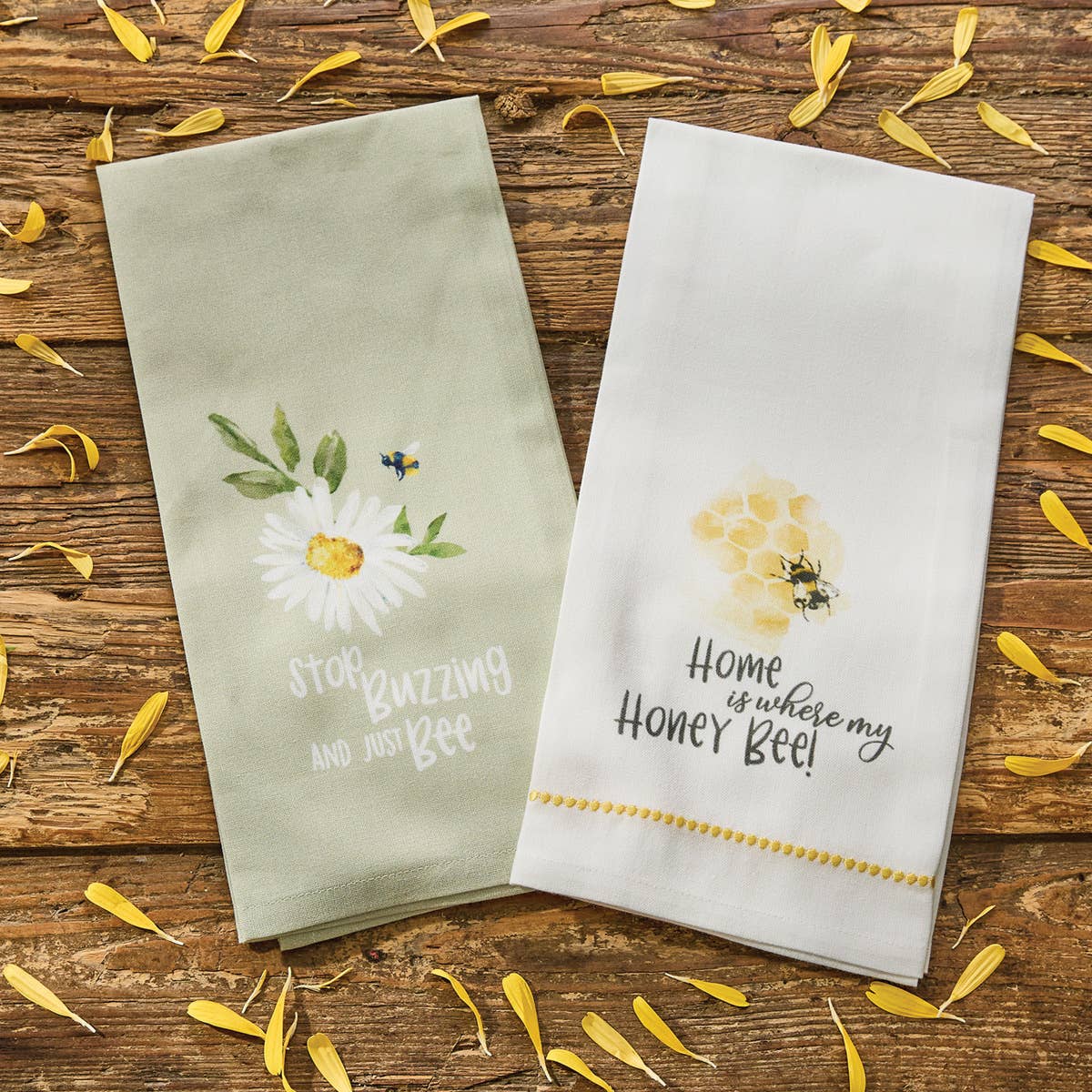 Split P - Wholesale Tea Towel - Honey Bee Decorative Dishtowel2