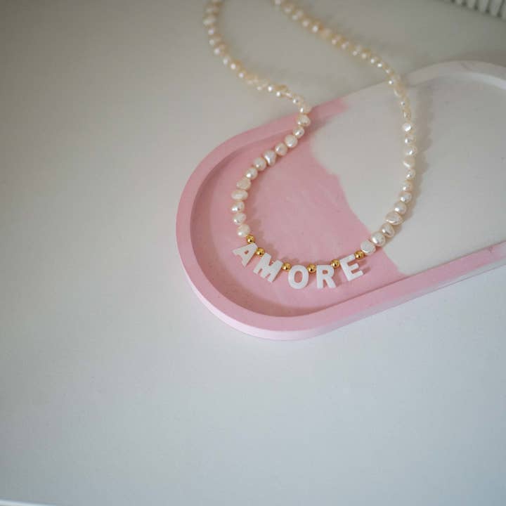 Duestelle Italia - Wholesale Beaded/Pearl Necklace - Love necklace11