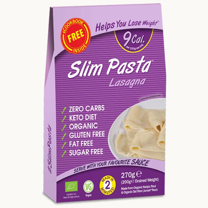 Slim Pasta Lasagne 270g pk 5 for wholesale by Eat Water