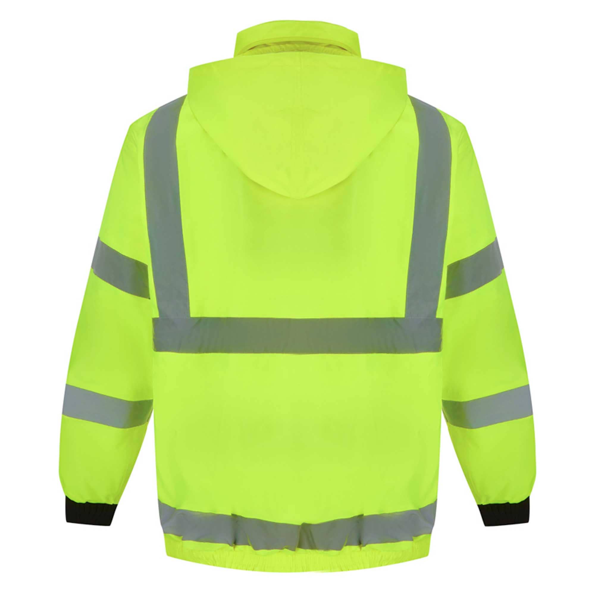 3C Products – wholesale Säkerhetsjacka - Unisex – SAJ5050 Bomber Säkerhetsjacka, klass 3 Standarder - Neon Green1