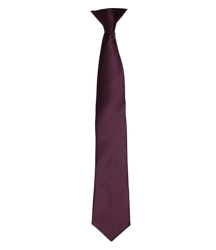 Pierre Francis – wholesale Necktie – Men’s – Premier - 'Colours' Satin Clip Tie0