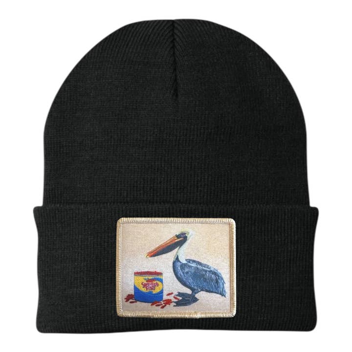 Gone Fishin' Pelican Beanie for wholesale by FLYN